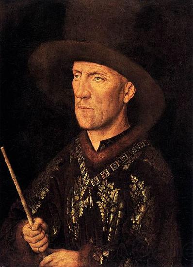 Jan Van Eyck Portrait of Baudouin de Lannoy Norge oil painting art